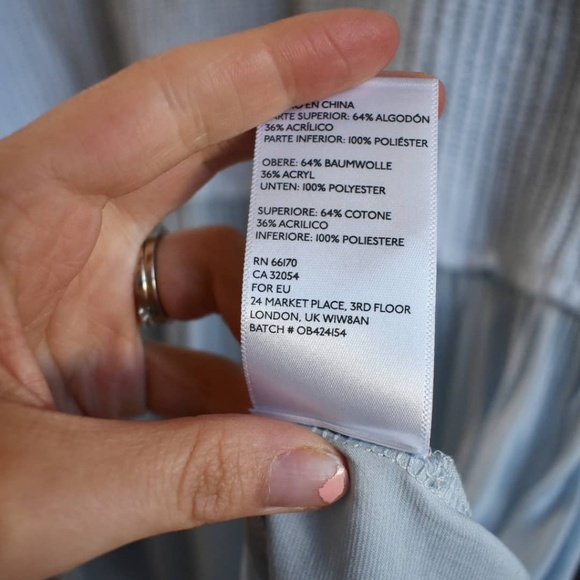 L | Kimchi blue | pointelle knit sweater - Picture 2 of 8